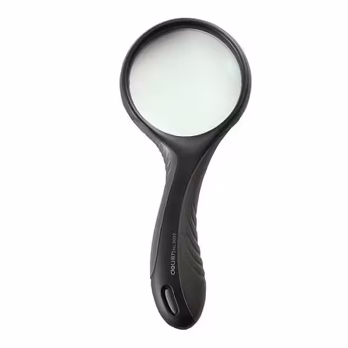 خرید ذره بین دلی مدل Racket Style کد 9093 با قطر عدسی 75 میلی متر