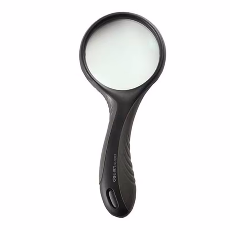 خرید ذره بین دلی مدل Racket Style کد 9093 با قطر عدسی 75 میلی متر