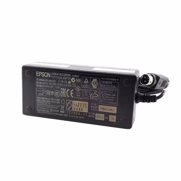 آداپتور پرینتر حرارتی اپسون 24 ولت 3 آمپر
