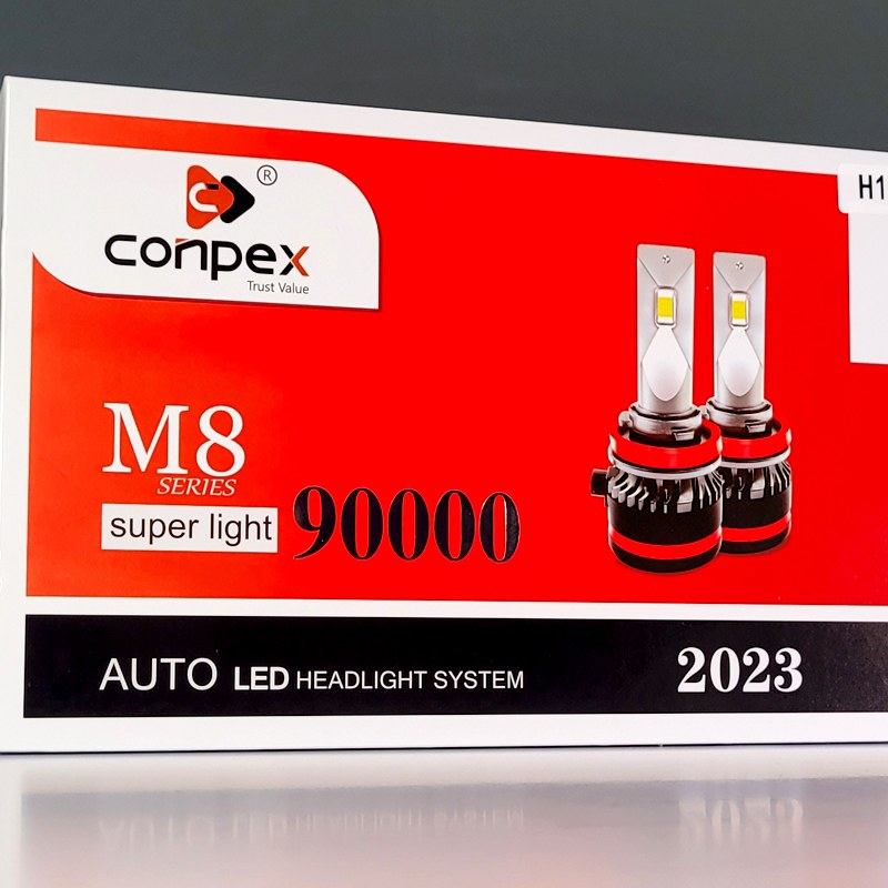 هدلایت M8 پایه 9005 پکیج دو عددی بسیار قوی