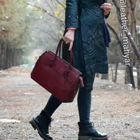 کیف دوشی  زنانه ، تمام چرم، بهترین رنگ چرم   بسیار جادار  