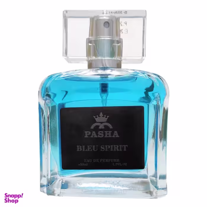ادوپرفیوم مردانه پاشا (Pasha) مدل Bleu Spirit حجم 50 میلی‌ لیتر