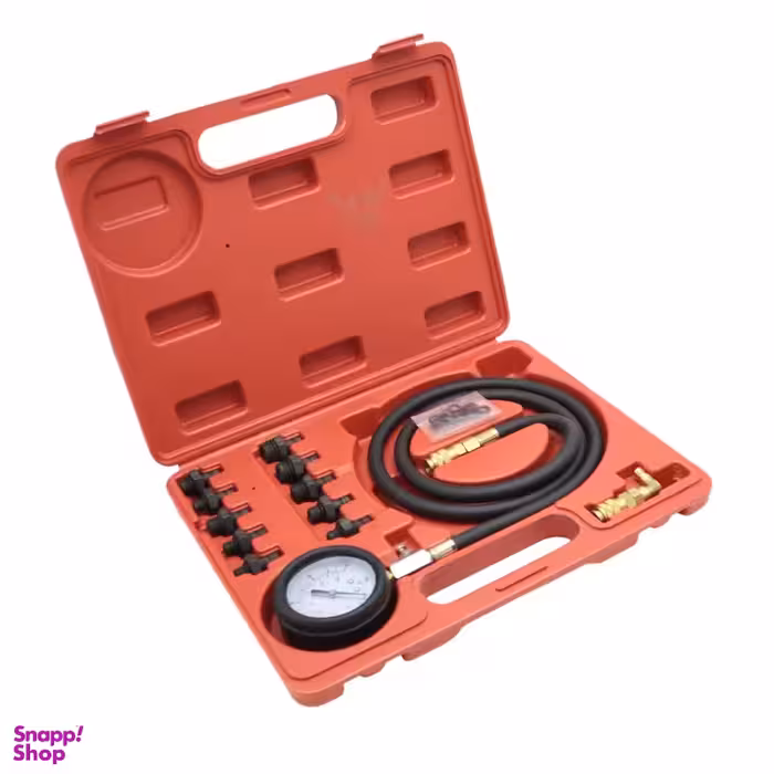 دستگاه فشارسنج روغن موتور مدل وایکینگ کد YPGH-33CM مجموعه 12 عددی