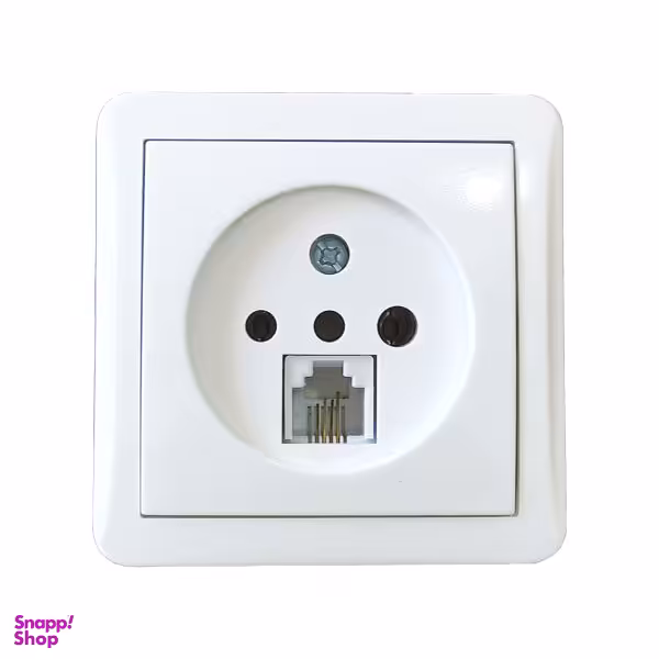 پریز تلفن پارت الکتریک مدل شهاب