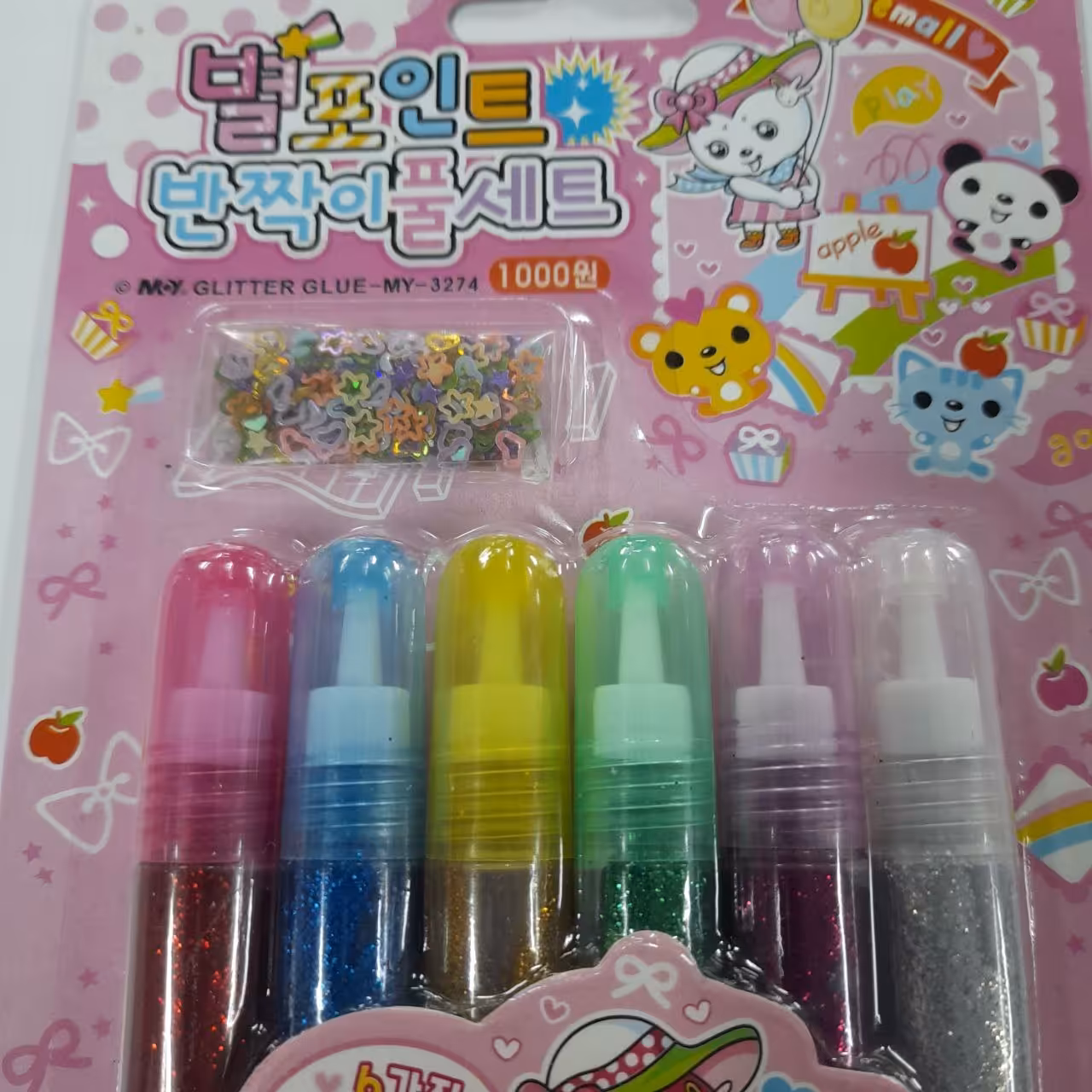 چسب اکلیلی 6 رنگ