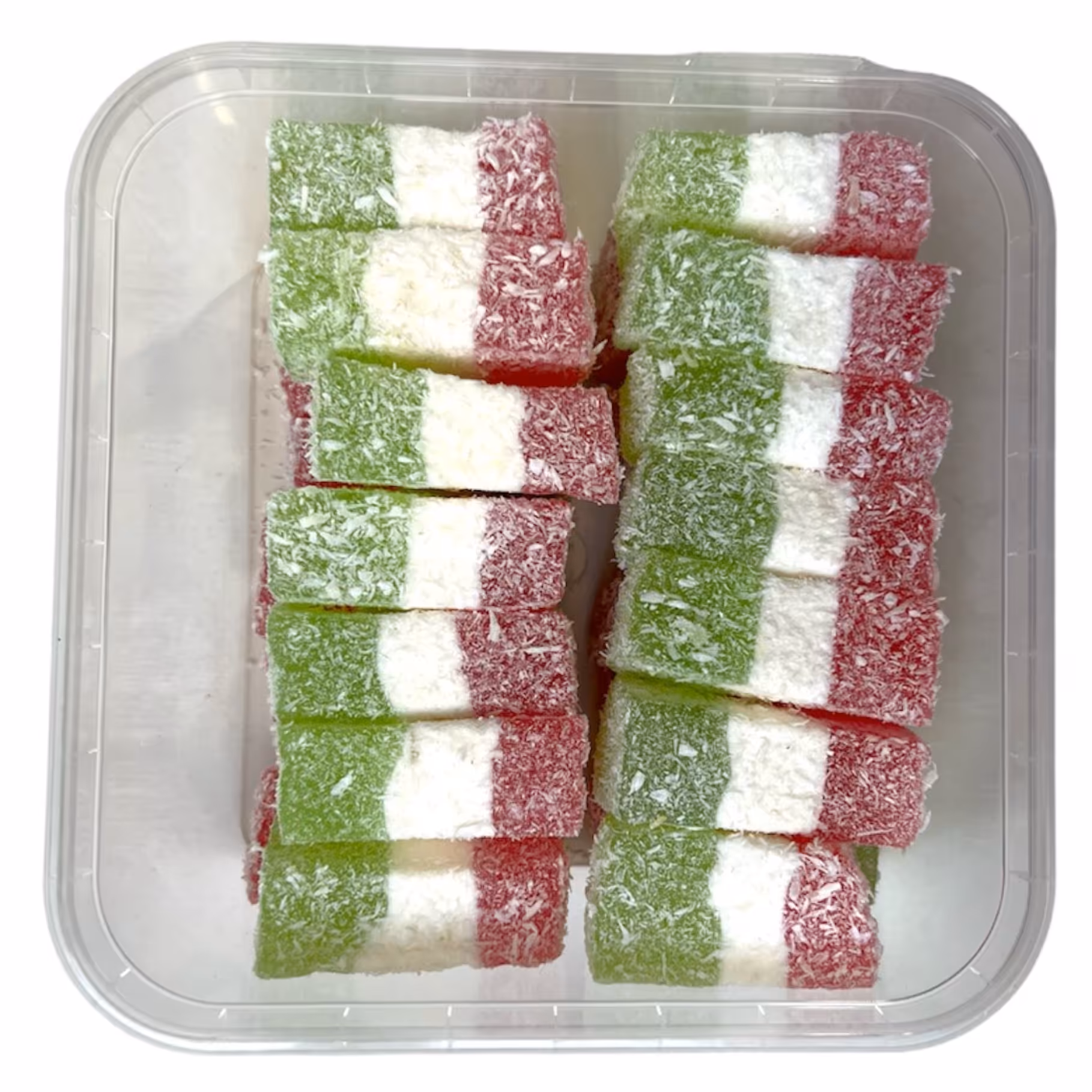 باسلوق پرچمی(راحت الحلقوم) با پودر نارگیل - 600 گرم