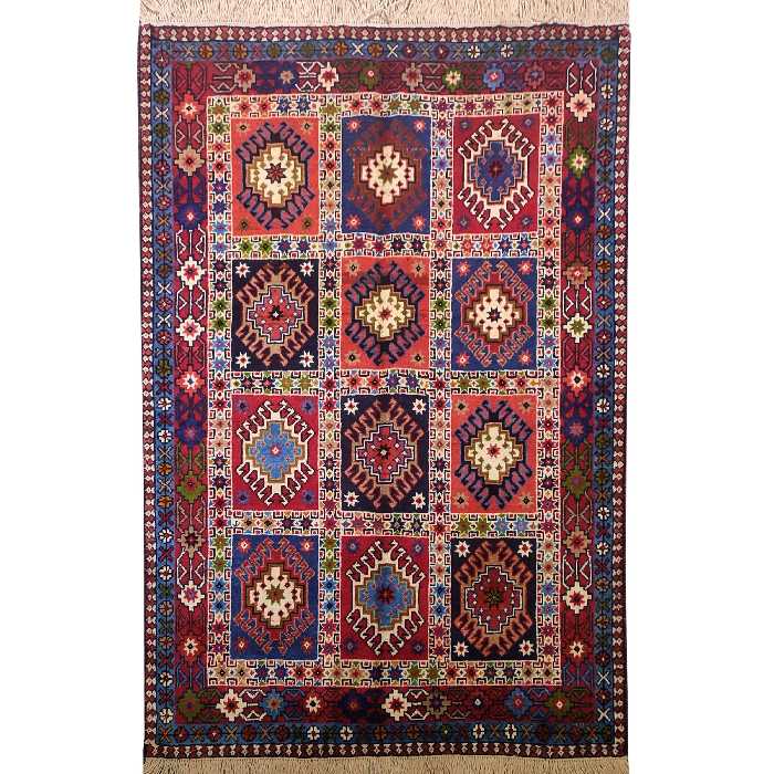 فرش دستبافت کد 41 مدل  37902893 برند فرش رضا ترکمنی