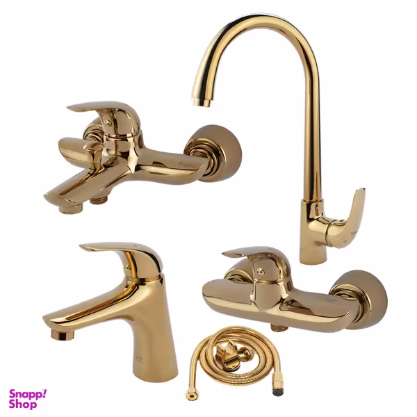 ست شیرآلات کسری مدل هیرمند مجموعه 5 عددی