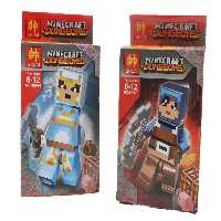 لگو ریز سری آدمک های ماین کرافت minecraft