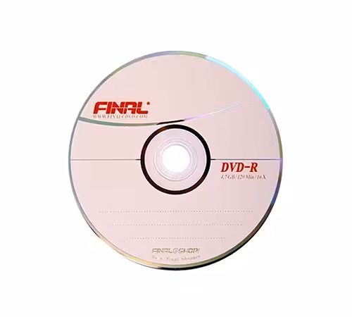 دی وی دی خام فینال بسته 50 عددی مدل Final DVD-R
