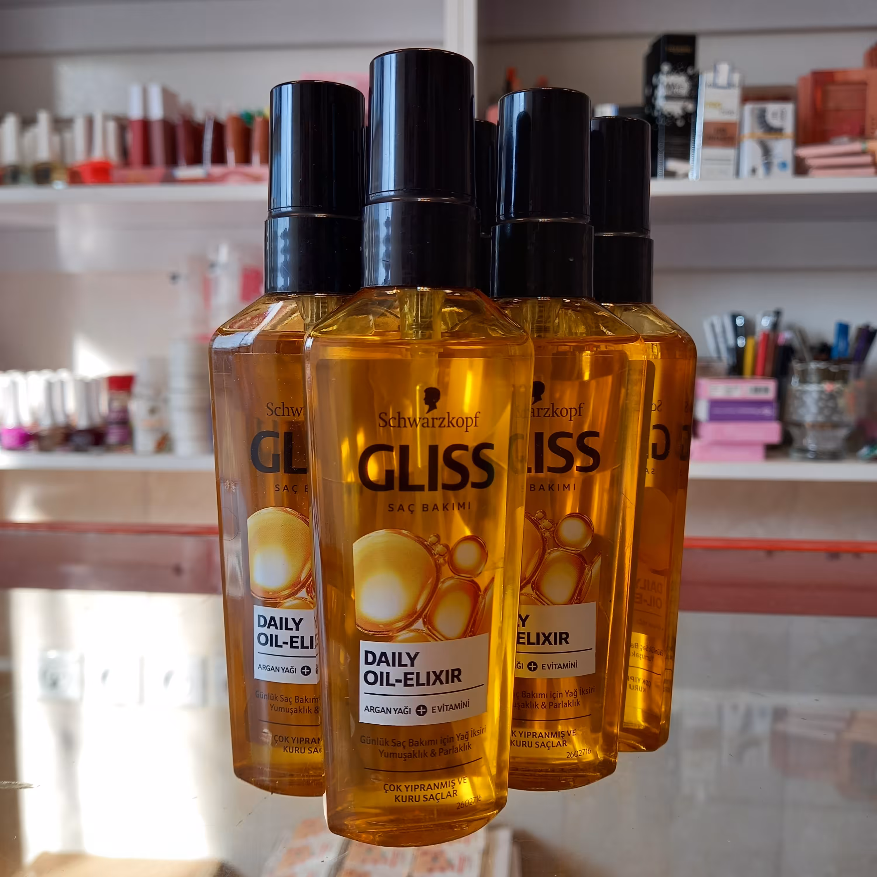 روغن آرگان گلیس 75 میل اورجینال ساخت ترکیه