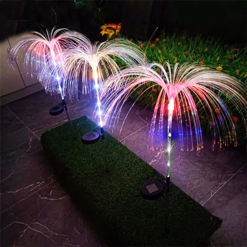 چراغ باغی خورشیدی مدل قاصدک بسته 2 عددی