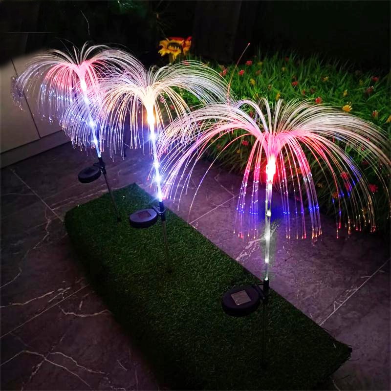 چراغ باغی خورشیدی مدل قاصدک بسته 2 عددی