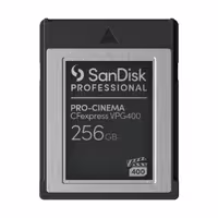 کارت حافظه 256 گیگابایتی سن دیسک مدل SanDisk PRO-CINEMA CFexpress Type B