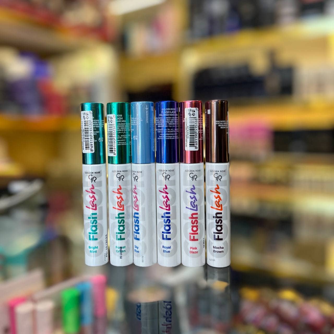 ریمل رنگی گلدن رز Flash Lash Colored Mascara