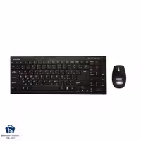 کیبورد و ماوس بی سیم هسی مدل k7181w