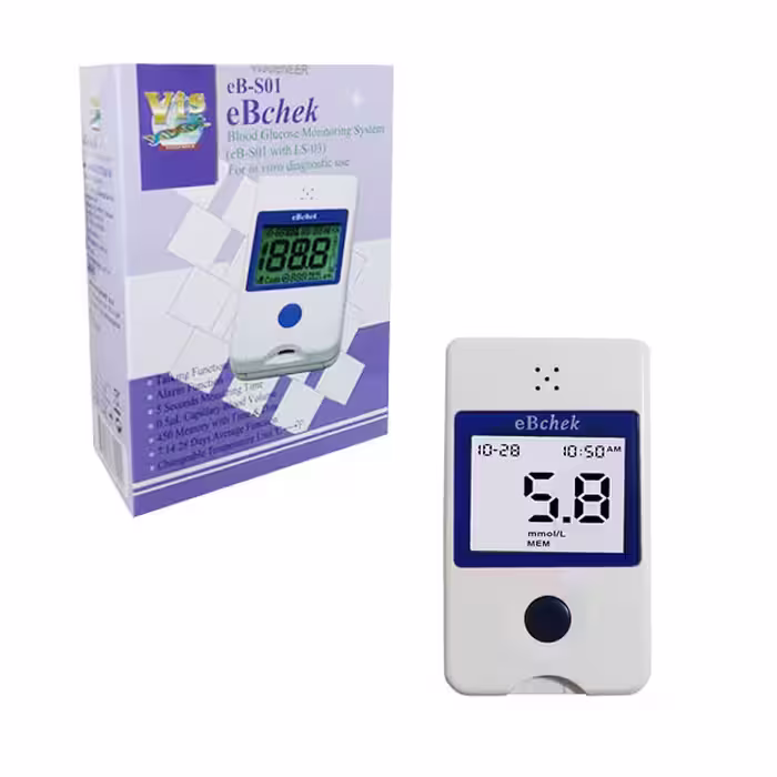دستگاه اندازه‌گیری قندخون ای بی چک مدل eBcheck eB-S01