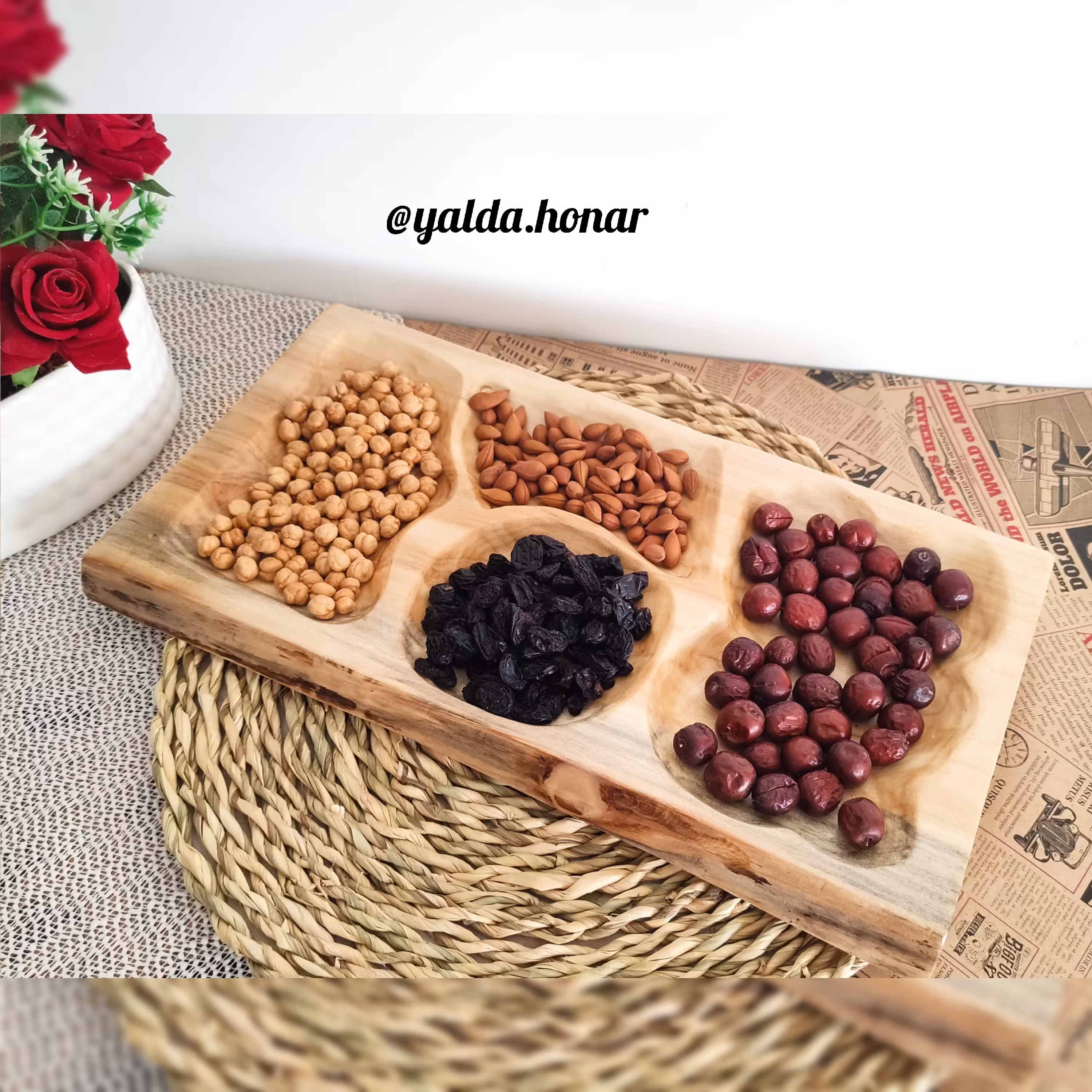 ظرف چوبی  کد 5