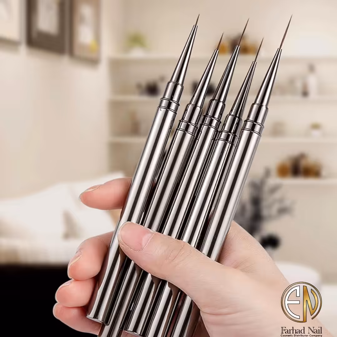 ست قلم طراحی حرفه ای ناخن