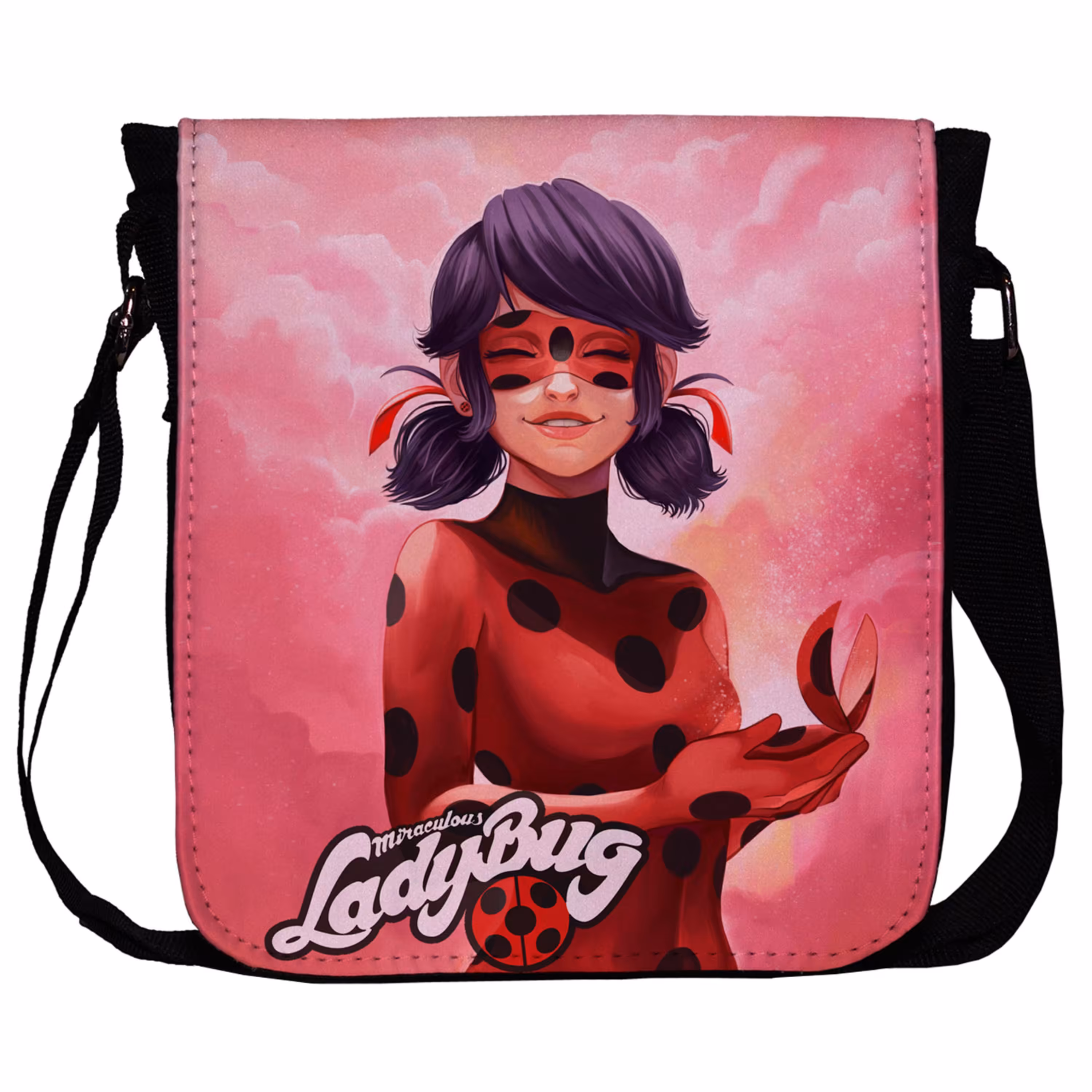 کیف دوشی بچگانه دختر کفشدوزکی 