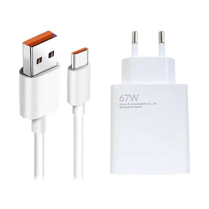 شارژر اورجینال شیائومی 67 وات mi 67w  wall charger