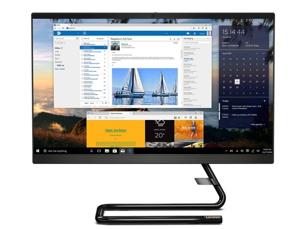 کامپیوتر All In One لنوو 21.5 اینچی مدل IdeaCentre A340-CG با پردازنده i5 رم 12GB حافظه 1TB HDD 256GB SSD گرافیک Intel صفحه نمایش لمسی