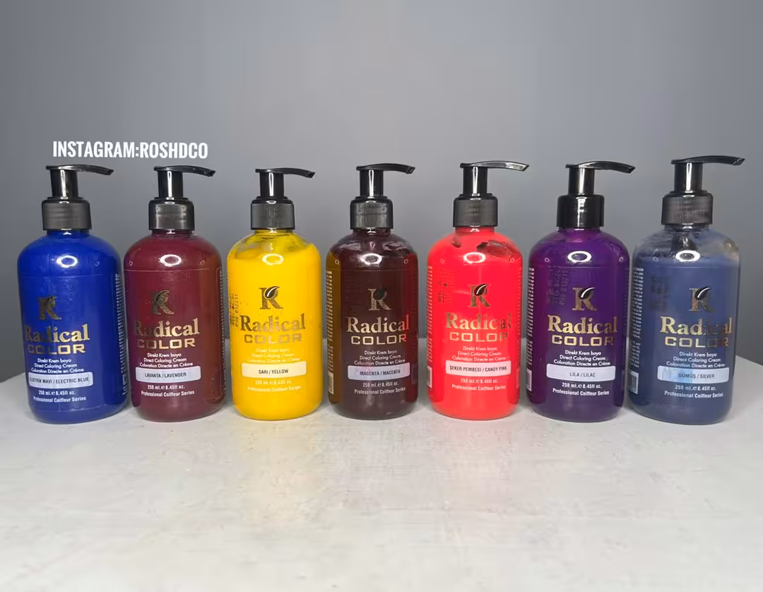 شامپو رنگ فانتزی راديکال