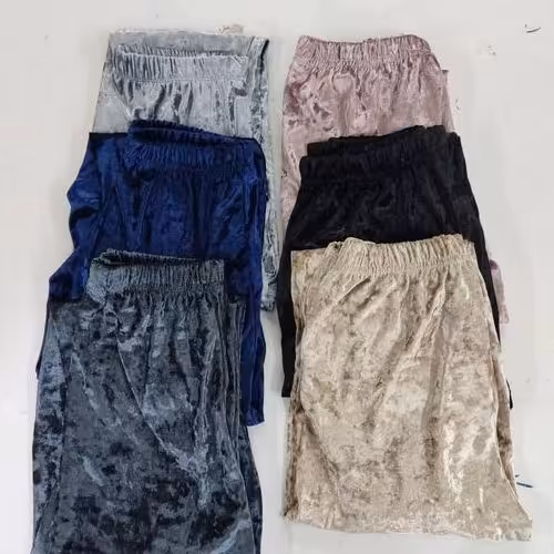 شلوار مخمل آینه ای