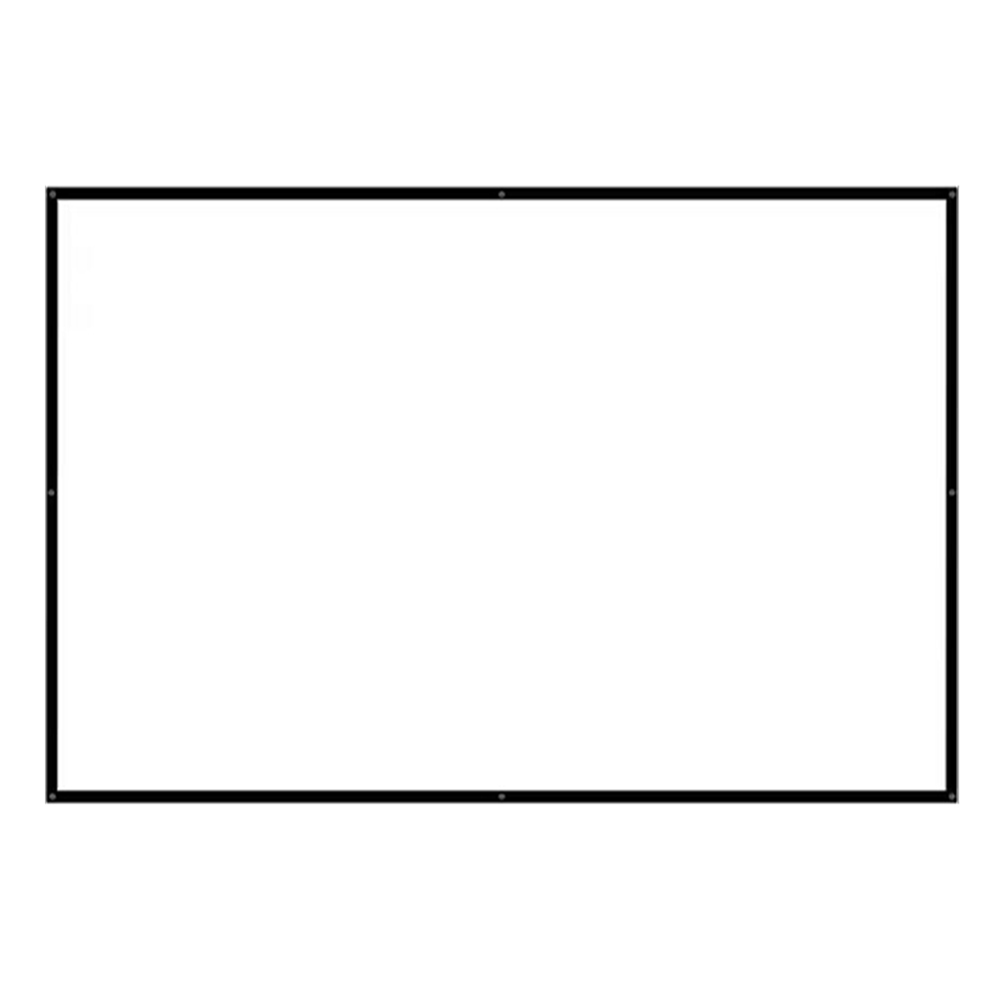 پرده نمایش ثابت پارچه نانو (سایز دلخواه)