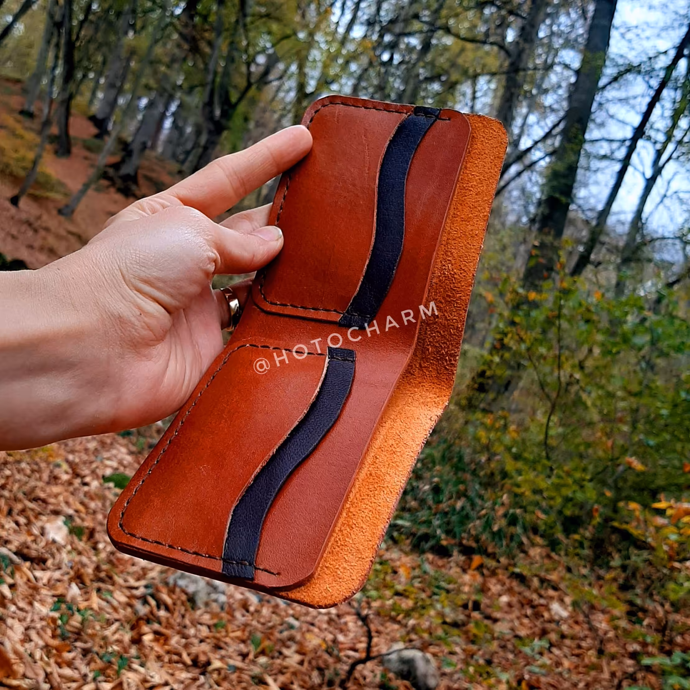 کیف پول جیبی چرم