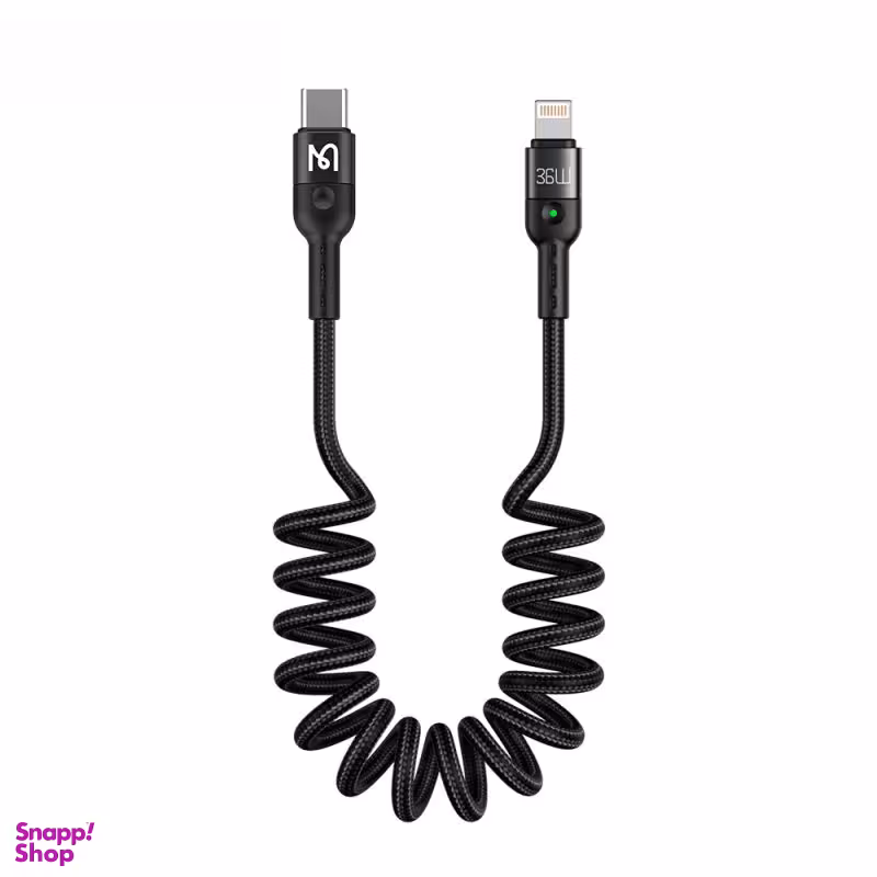 کابل دیتا 36 وات Type-C به Lightning مک دودو مدل CA-196 طول 1.8 متر