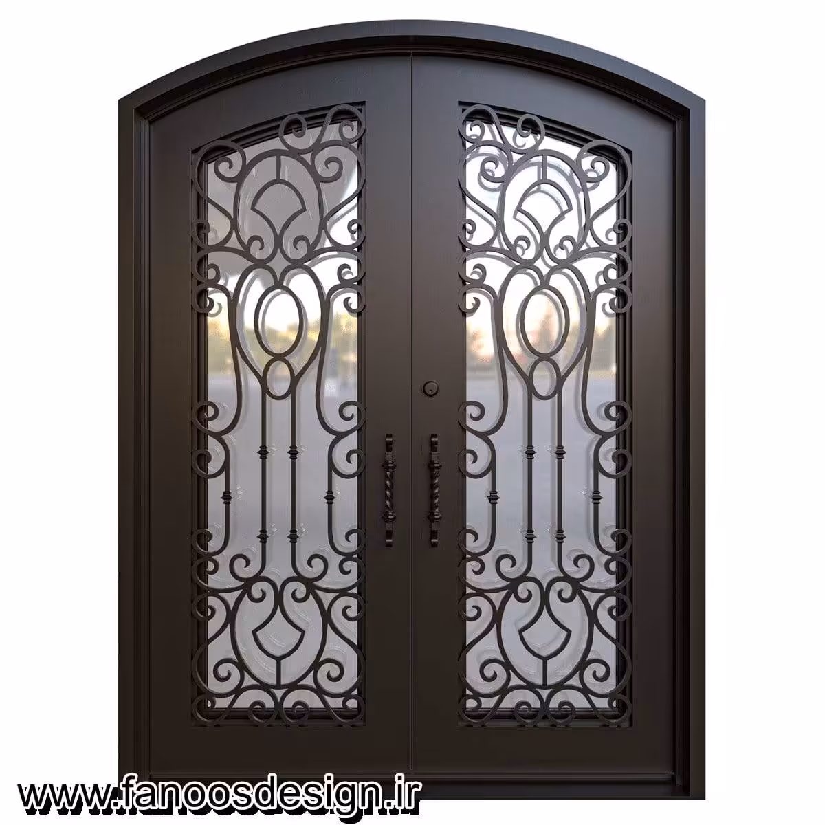 درب دولنگه لابی آهنی کد 30713