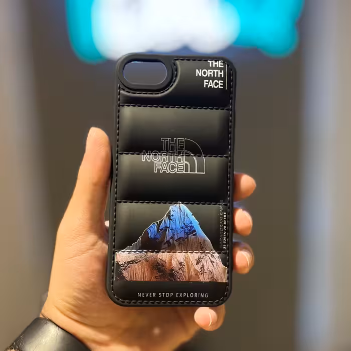 قاب ایفون 7 مدل NorthFace پافری