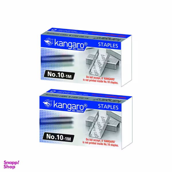 سوزن منگنه کانگرو مدل no.10 دو بسته