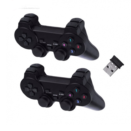 دسته بازی دوبل بیسیم رویال مدل 010