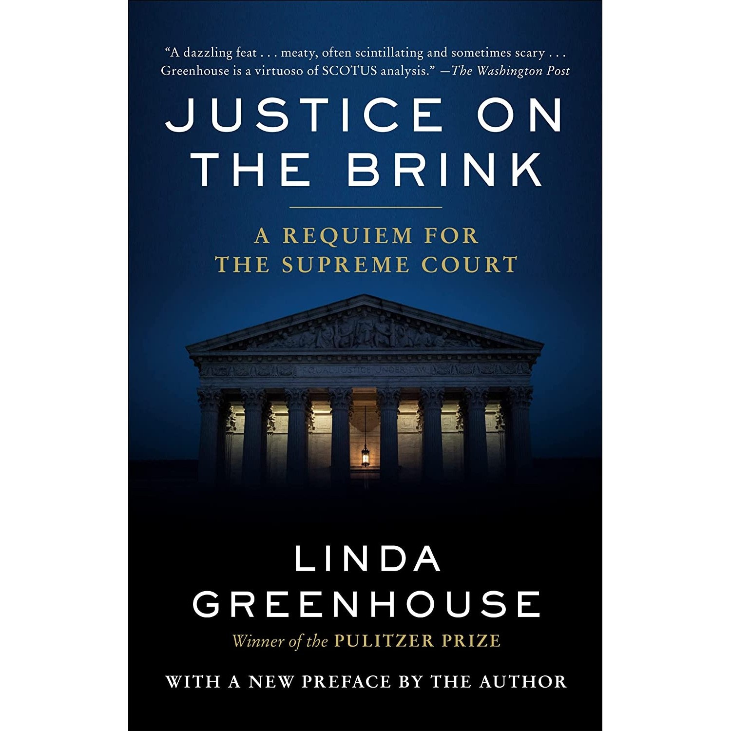 کتاب زبان اصلی Justice on the Brink اثر Linda Greenhouse