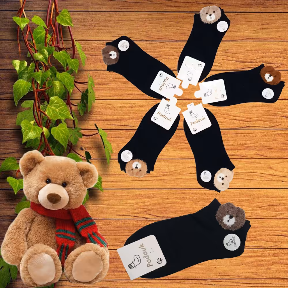 بسته سه عددی جوراب خارجی  مچی  خرسی  نخ نانو  با کیفیت ضد عرق ضد حساسیت ضد بو،(سه عدد جوارب به انتخاب خود)