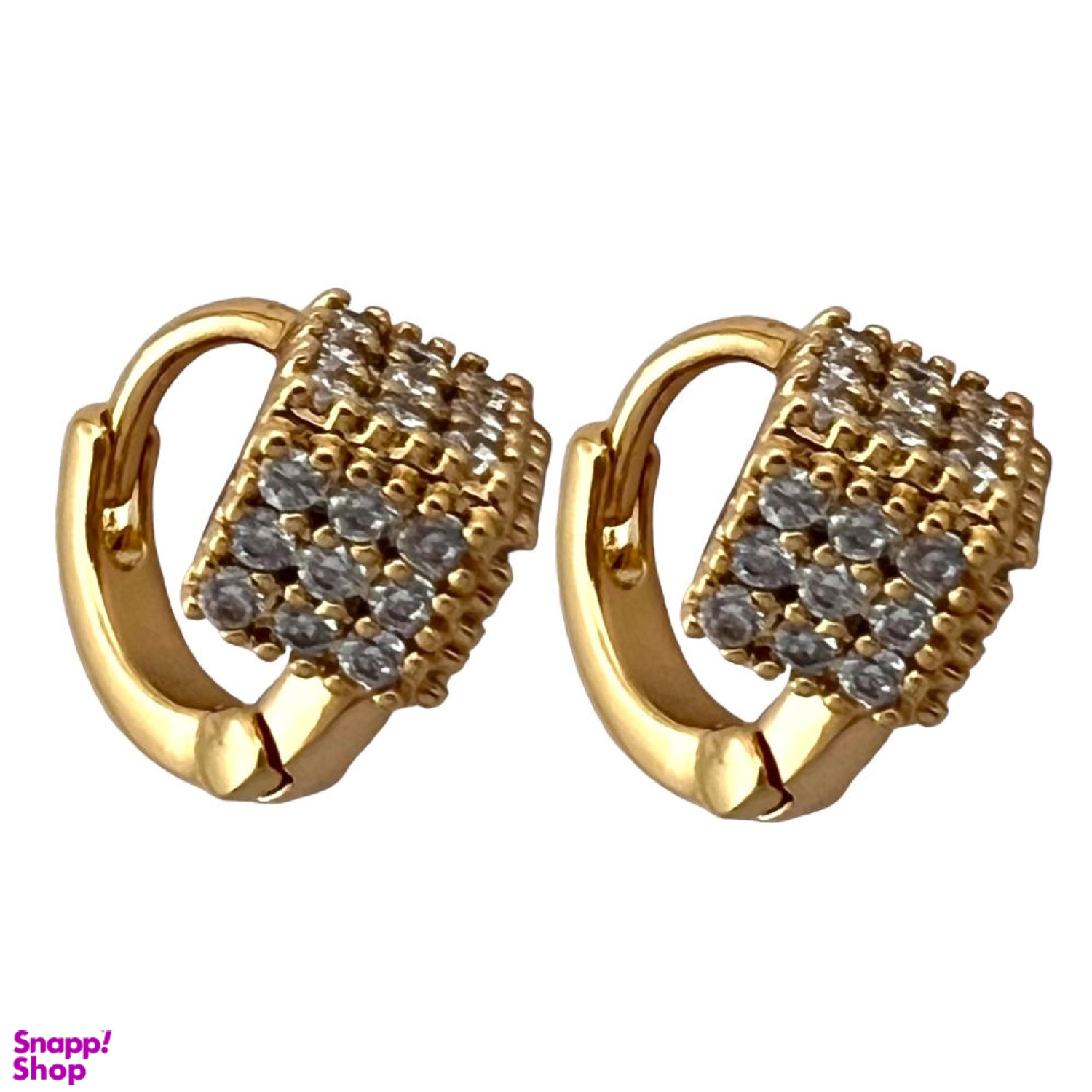گوشواره زنانه مدل مکعب کد E4997