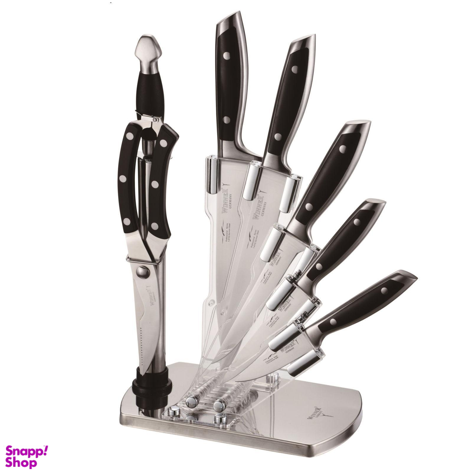 سرویس چاقو آشپزخانه 8 پارچه وینر کد WG8N