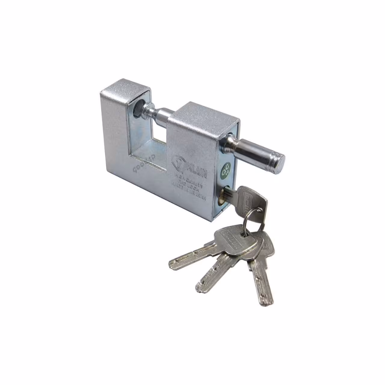 قفل کتابی 100 روکشدار چهار کلید آهنی کامپیوتری کروم کلون