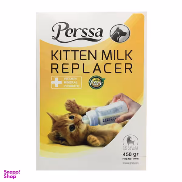 شیر خشک گربه پرسا مدل Replacer وزن 450 گرم