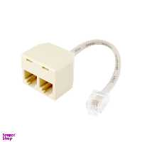 اسپلیتر سوکت تلفن کابل دار 1 به 2 دایو (Daiyo) مدل DT806