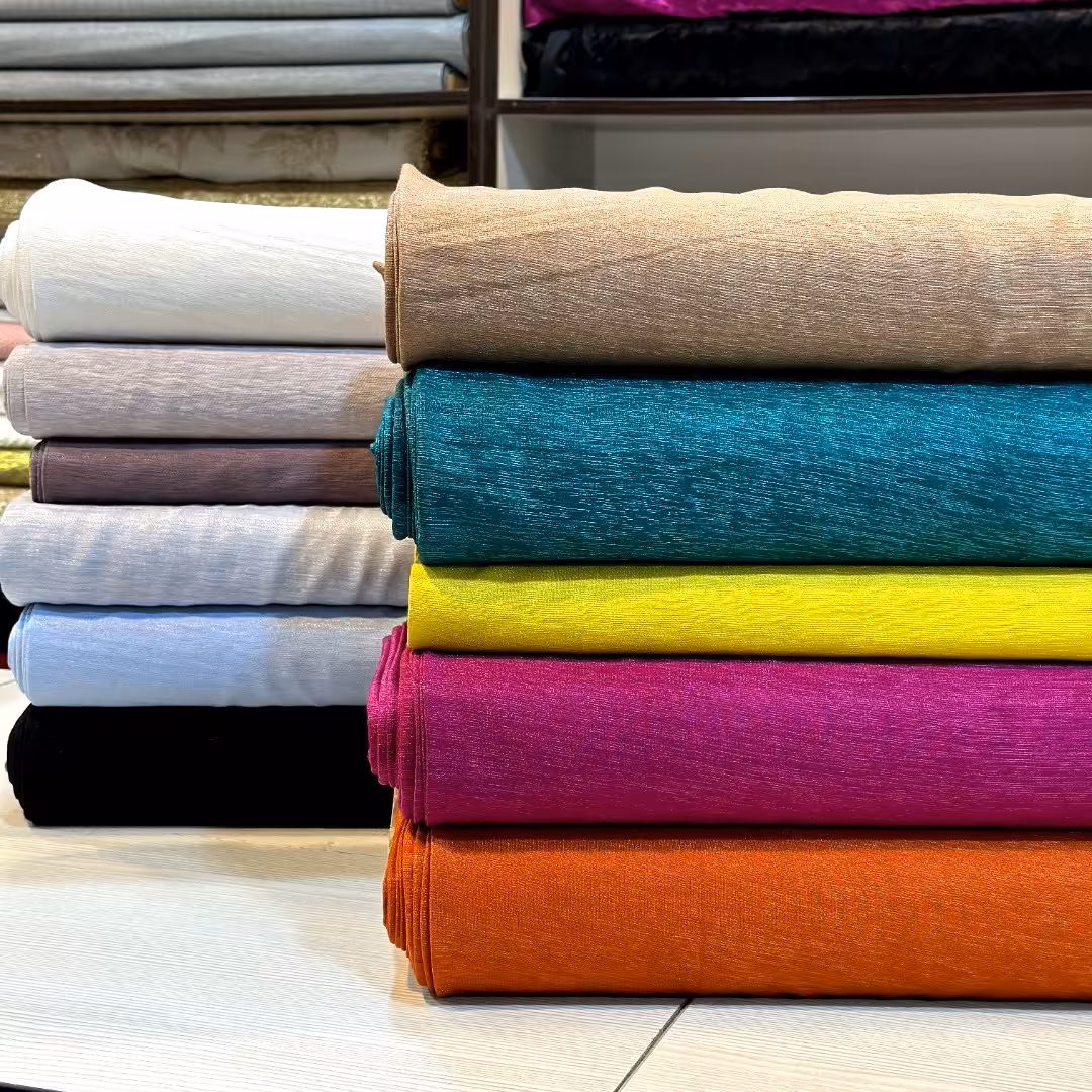 پارچه کتان کریستال