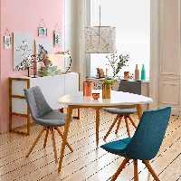 میز ناهار خوری چوبی مینیمال کد 1224