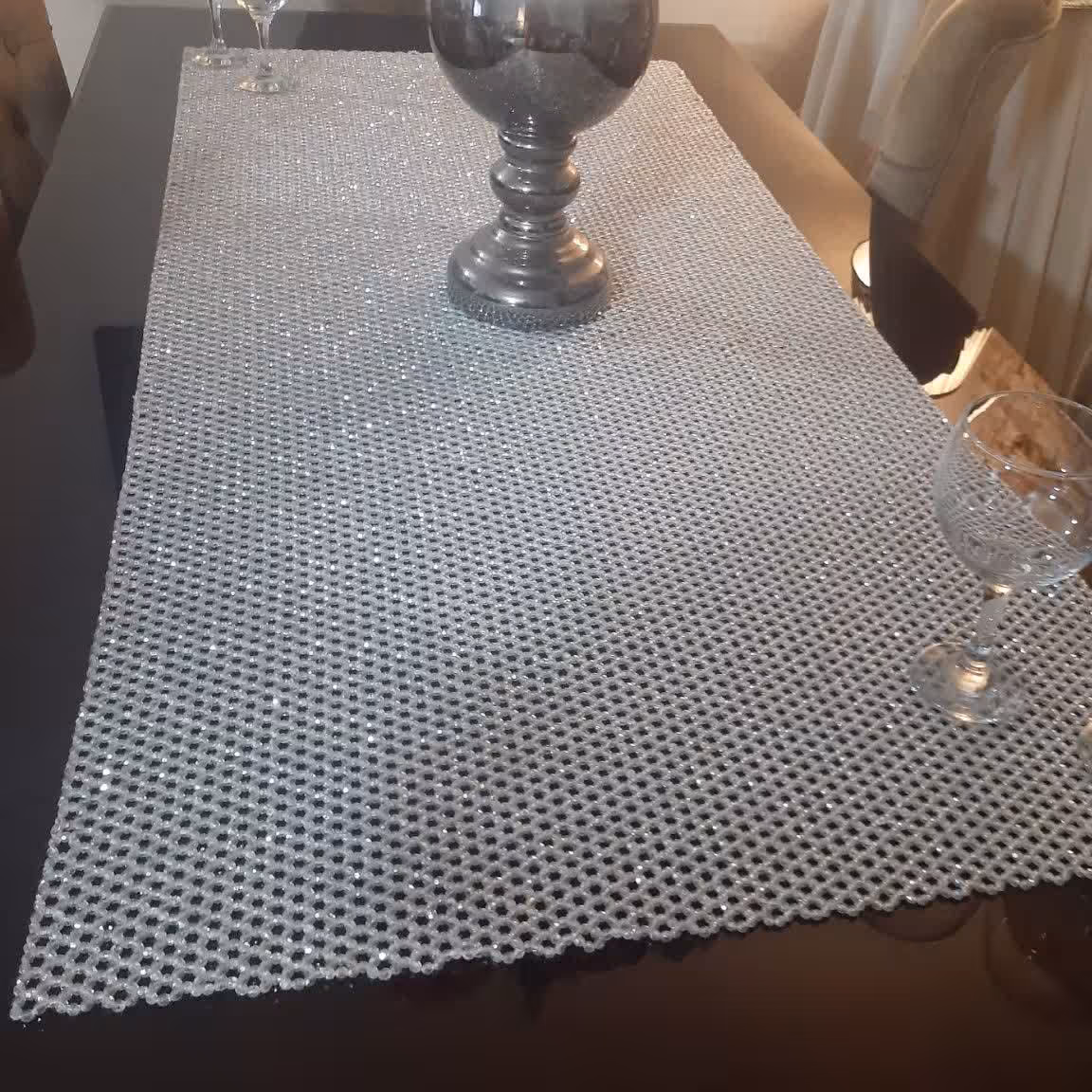 رومیزی طرح مستطیل بزرگ