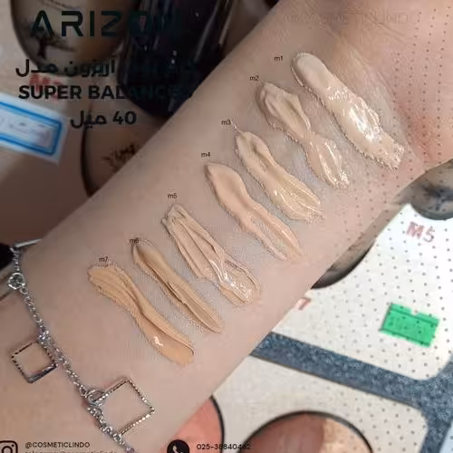 کرم پودر آریزون مدل Super Balanced شماره M3 حجم 40 میلی لیتر