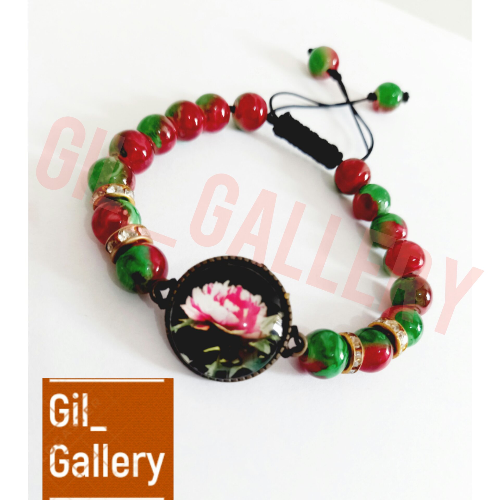 دستبند مهره سنگی