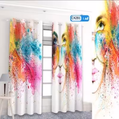 پرده تصویری طرح نولا