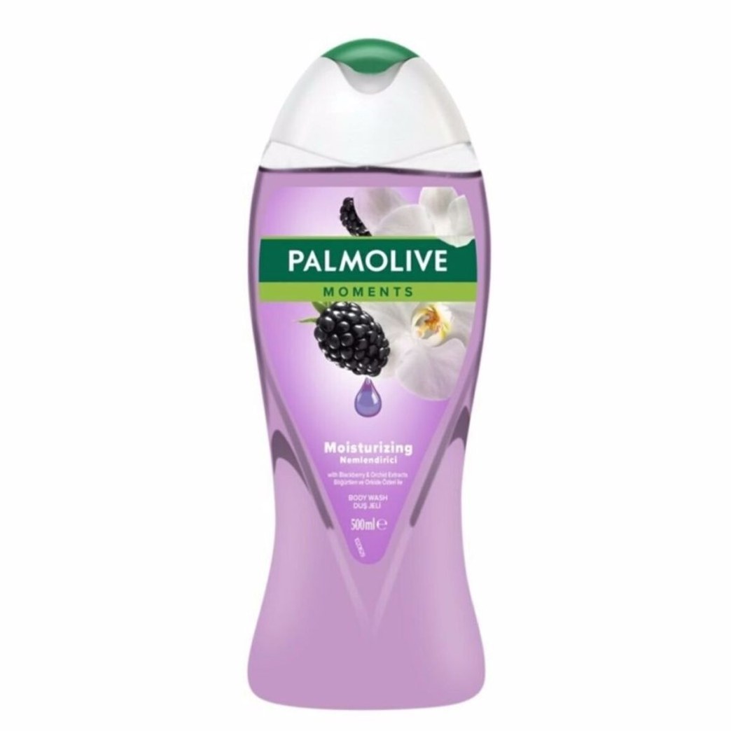 شامپو بدن پالمولیو عصاره توت سیاه و گل ارکیده PALMOLIVE