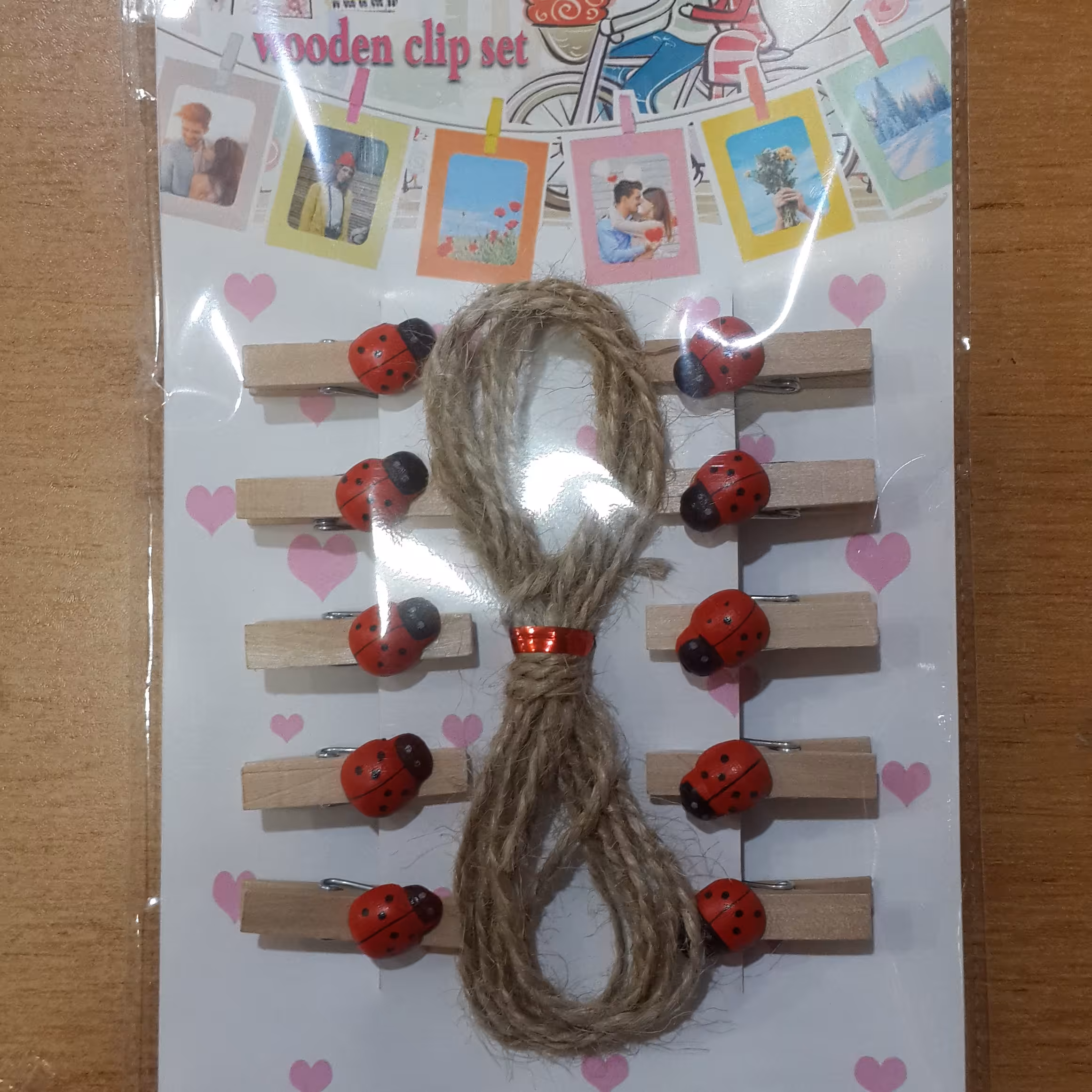  کلیپس عکس کفشدوزکی چوبی اکسسوری تزیینی (بهترین انتخاب من)